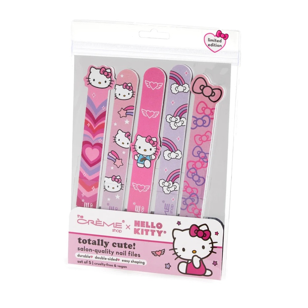 The Crème Shop x Hello Kitty Y2K Totally Cute Nail Files (Set of 5)